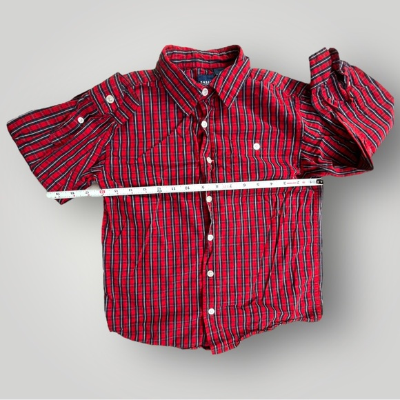 Basic Edition Button-Down Plaid Shirt - Picture 8 of 10